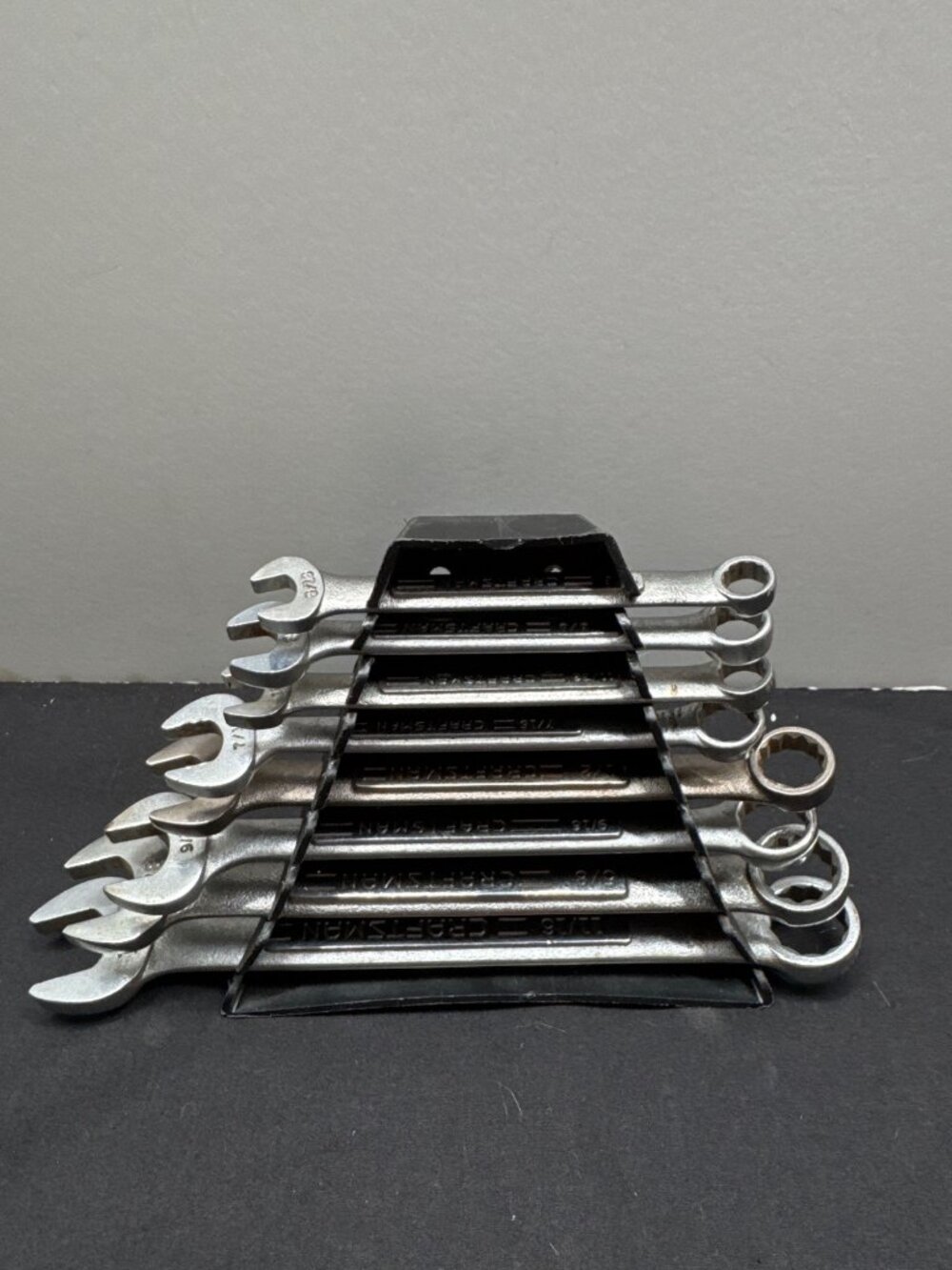 Craftsman 7-Piece SAE Combination Wrench Set Forged In USA Durable Steel